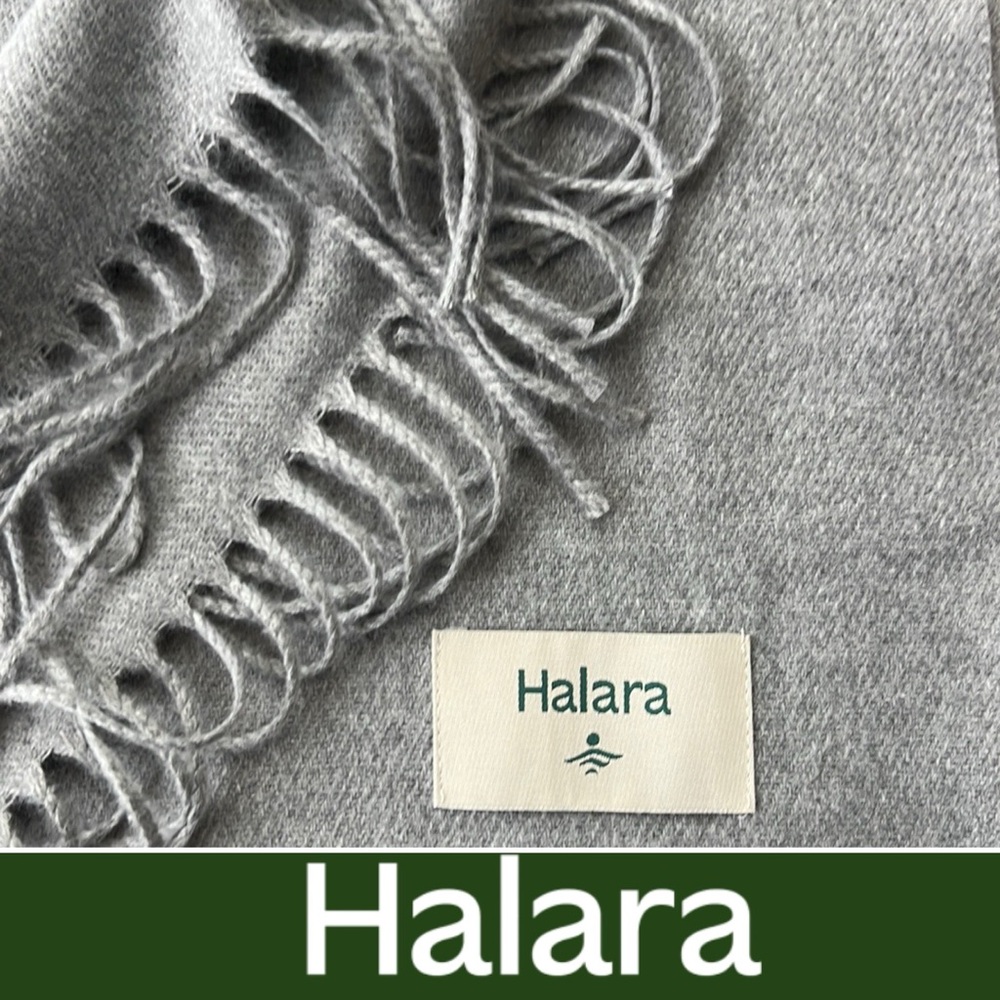 🤔Oversized Lightweight Scarf / Wrap / Shawl by HALARA | Heather Gray